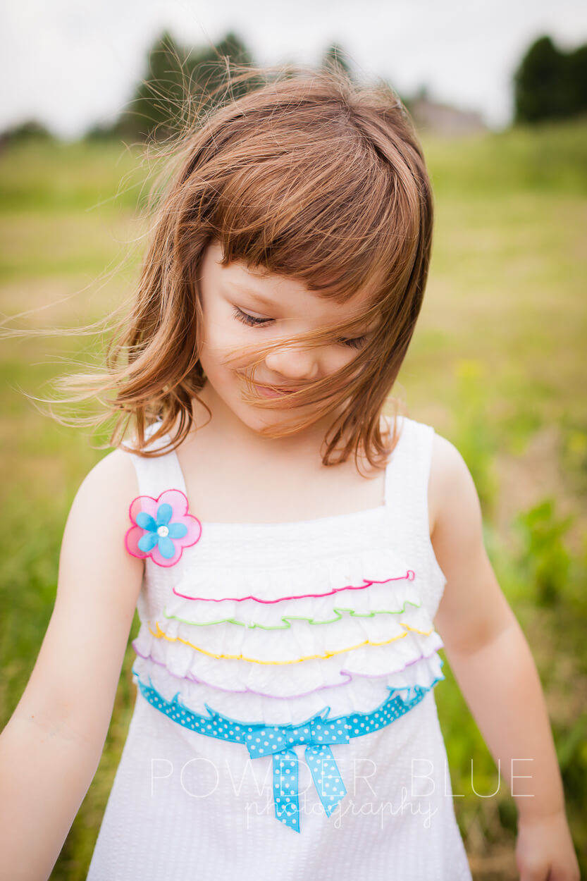 Three year old girl portrait photographer pittsburgh