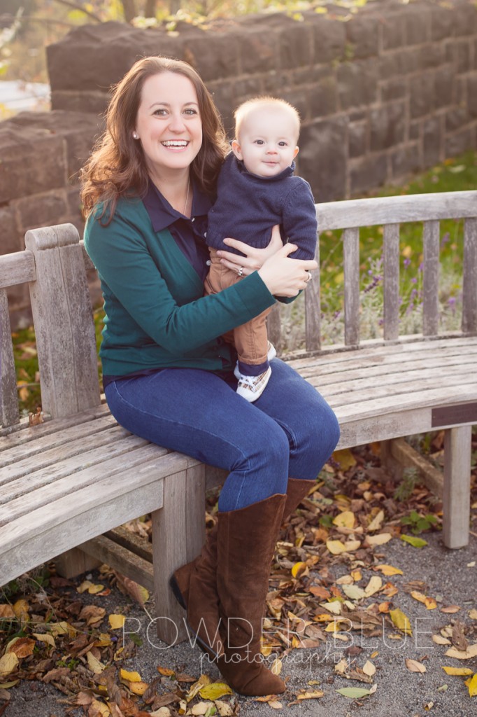 6 month old baby boy in front of phipps