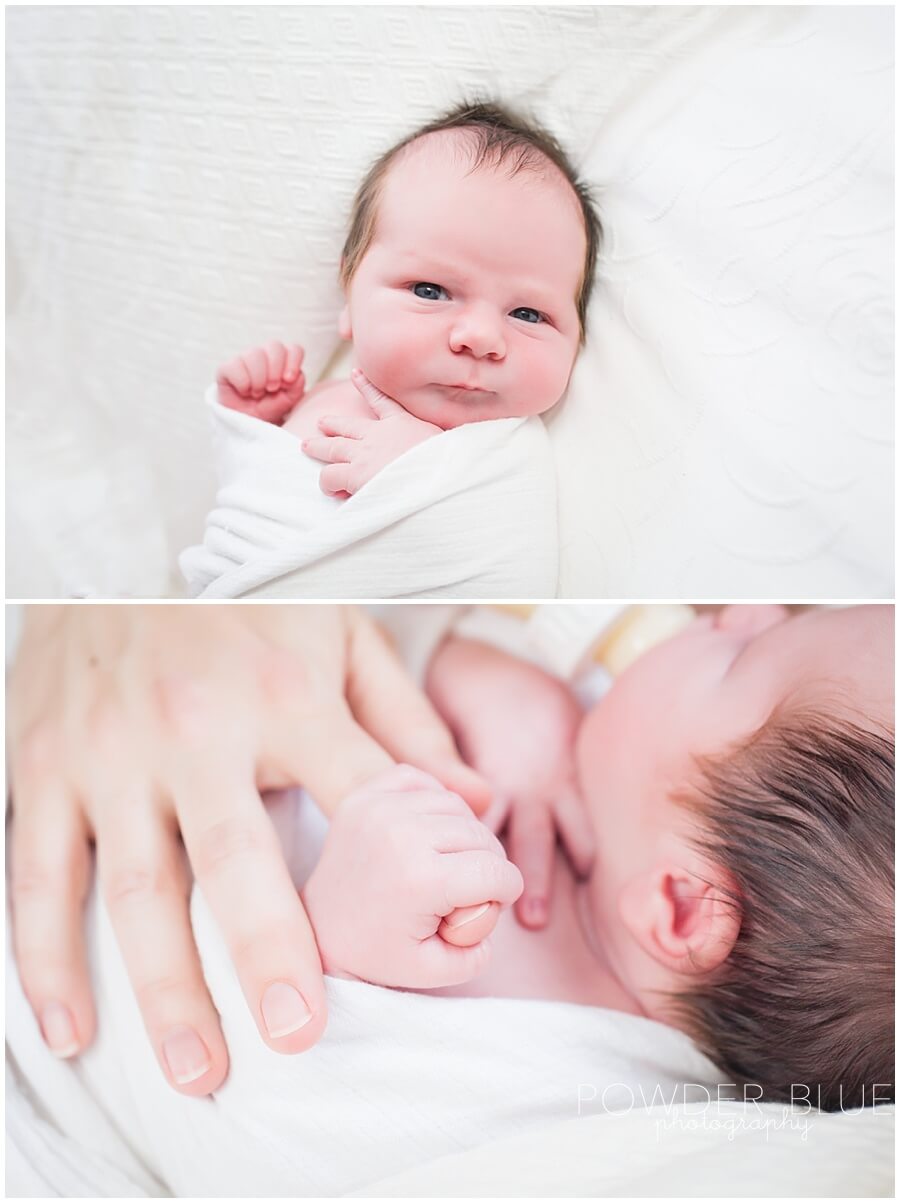 newborn baby lifestyle in home shoot pittsburgh