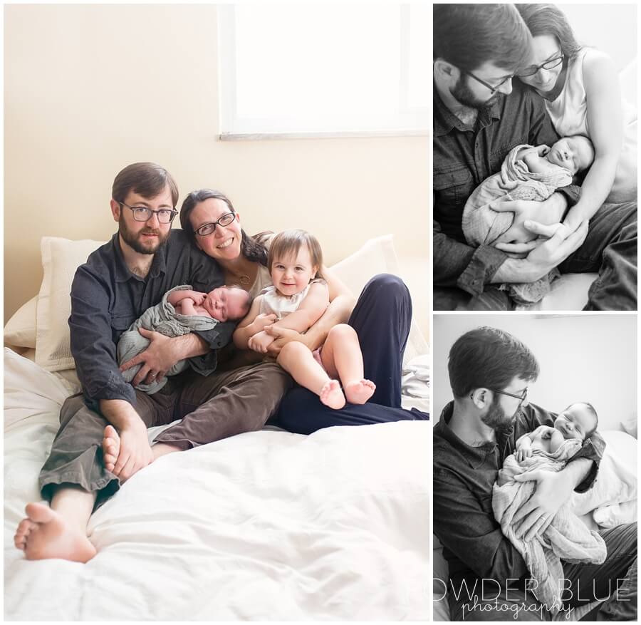 newborn baby lifestyle in home shoot pittsburgh