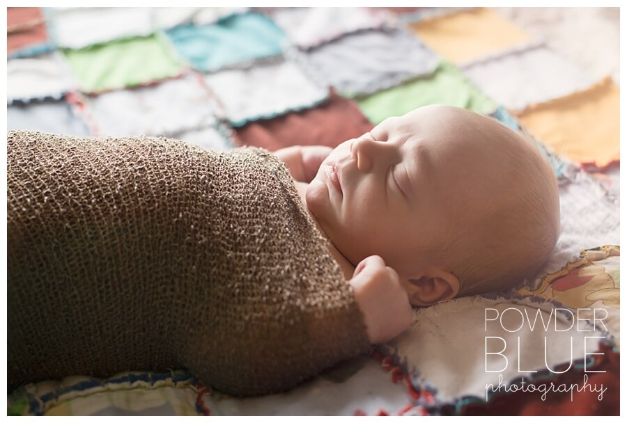 lifestyle newborn portrait in home pittsburgh