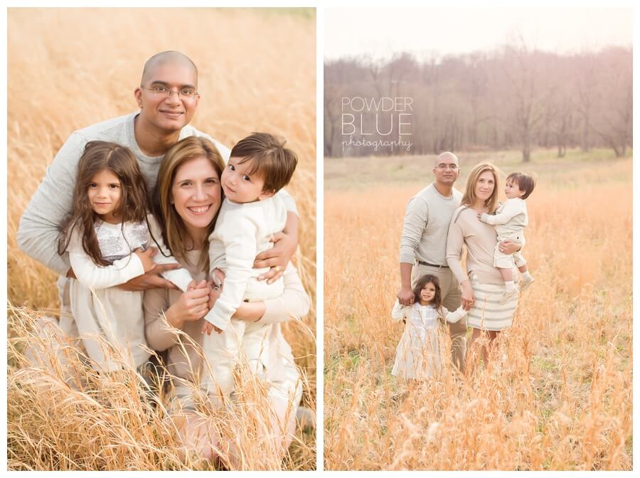 pittsburgh south park family portrait backlit 