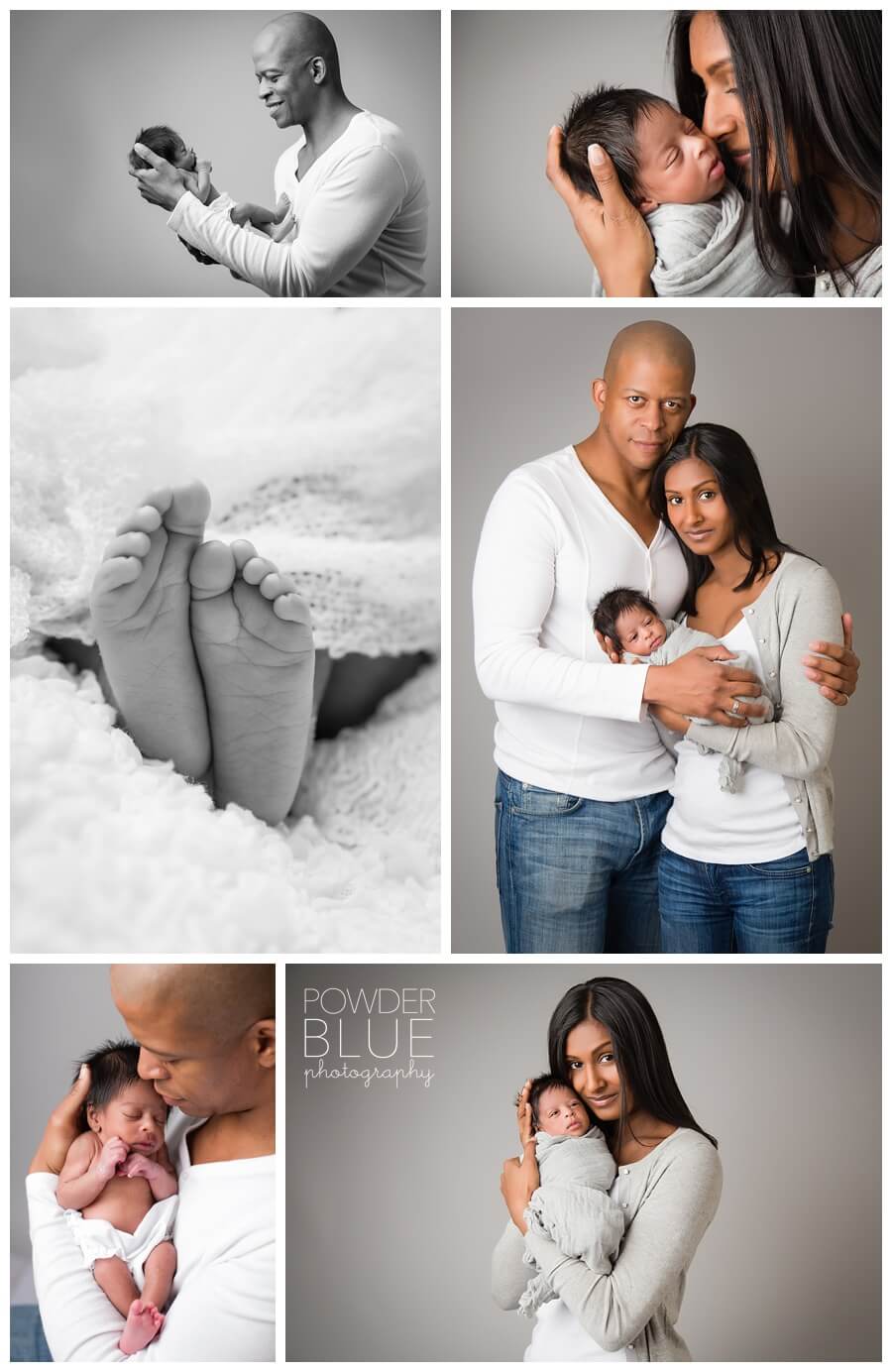 dad shirt off newborn portrait bicep studio pittsburgh