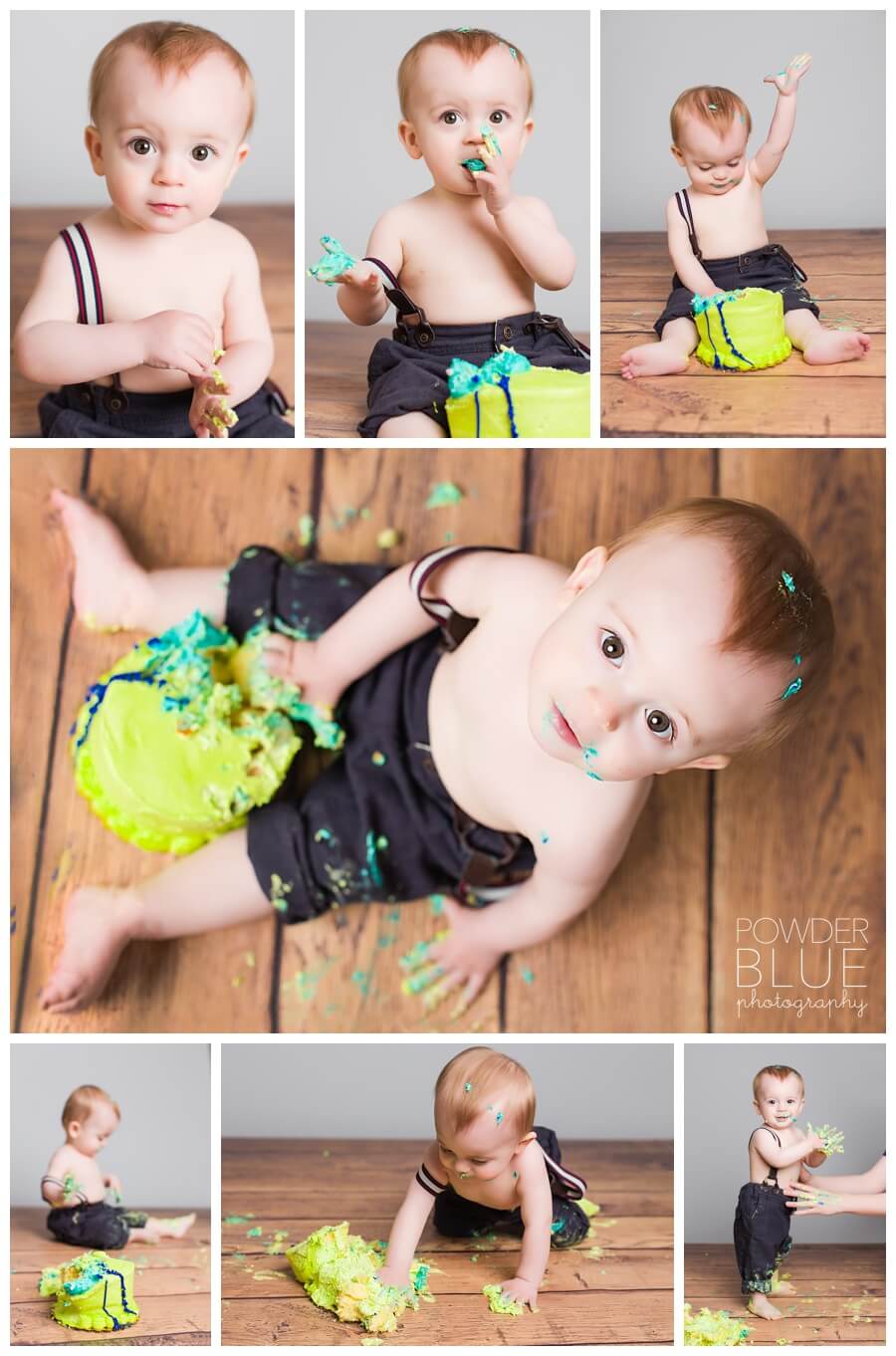 baby's first birthday portrait session pittsburgh cake smash