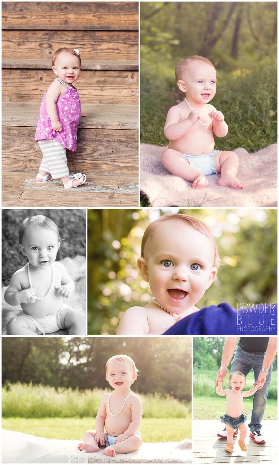 baby girl first year photo shoot pittsburgh