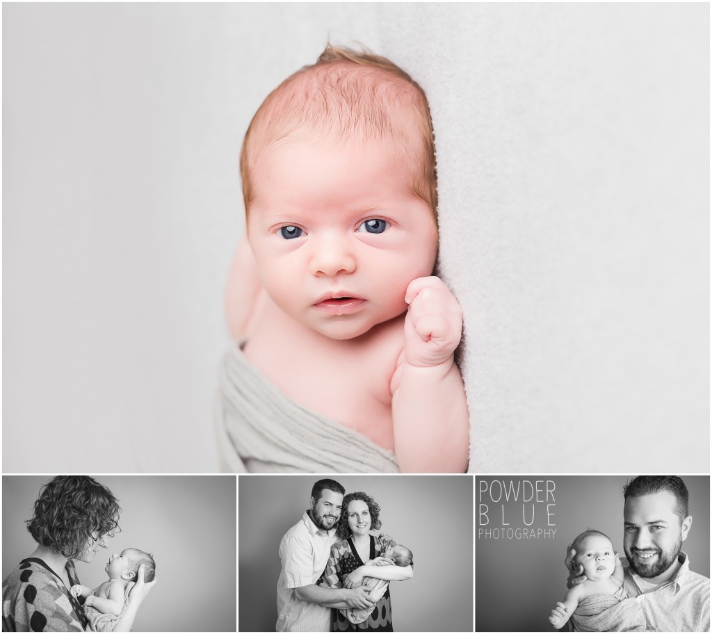 newborn photography studio session in pittsburgh, pa