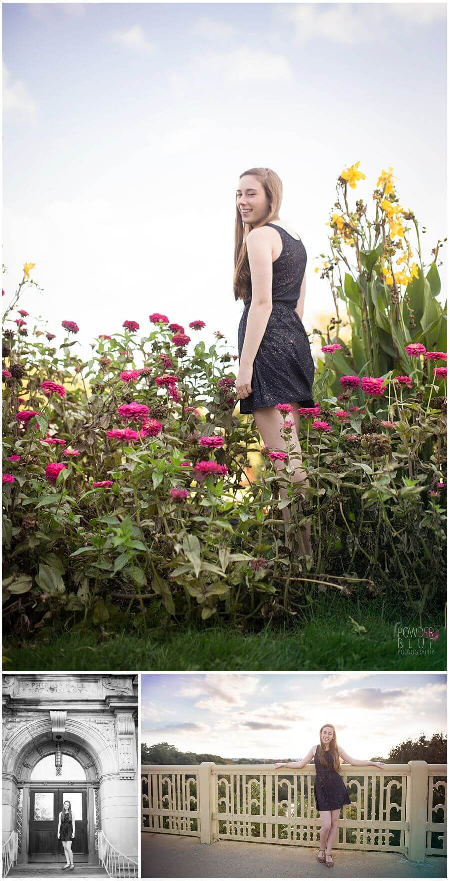 senior portrait on location pittsburgh schenley park