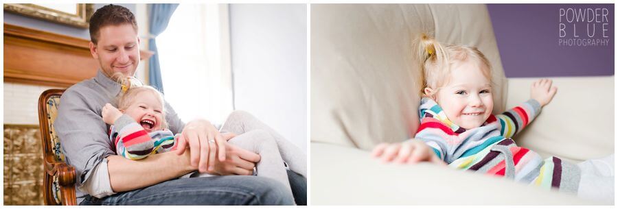 in home lifestyle newborn photography session pittsburgh powder blue photography