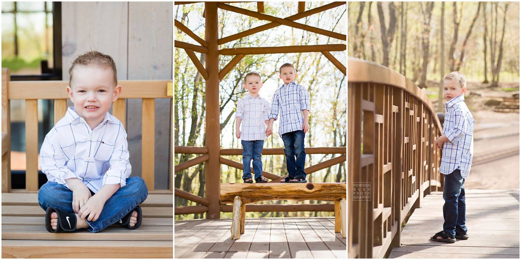 pittsburgh family photographer Pittsburgh Botanic Garden Portrait Session spring two boys 22q