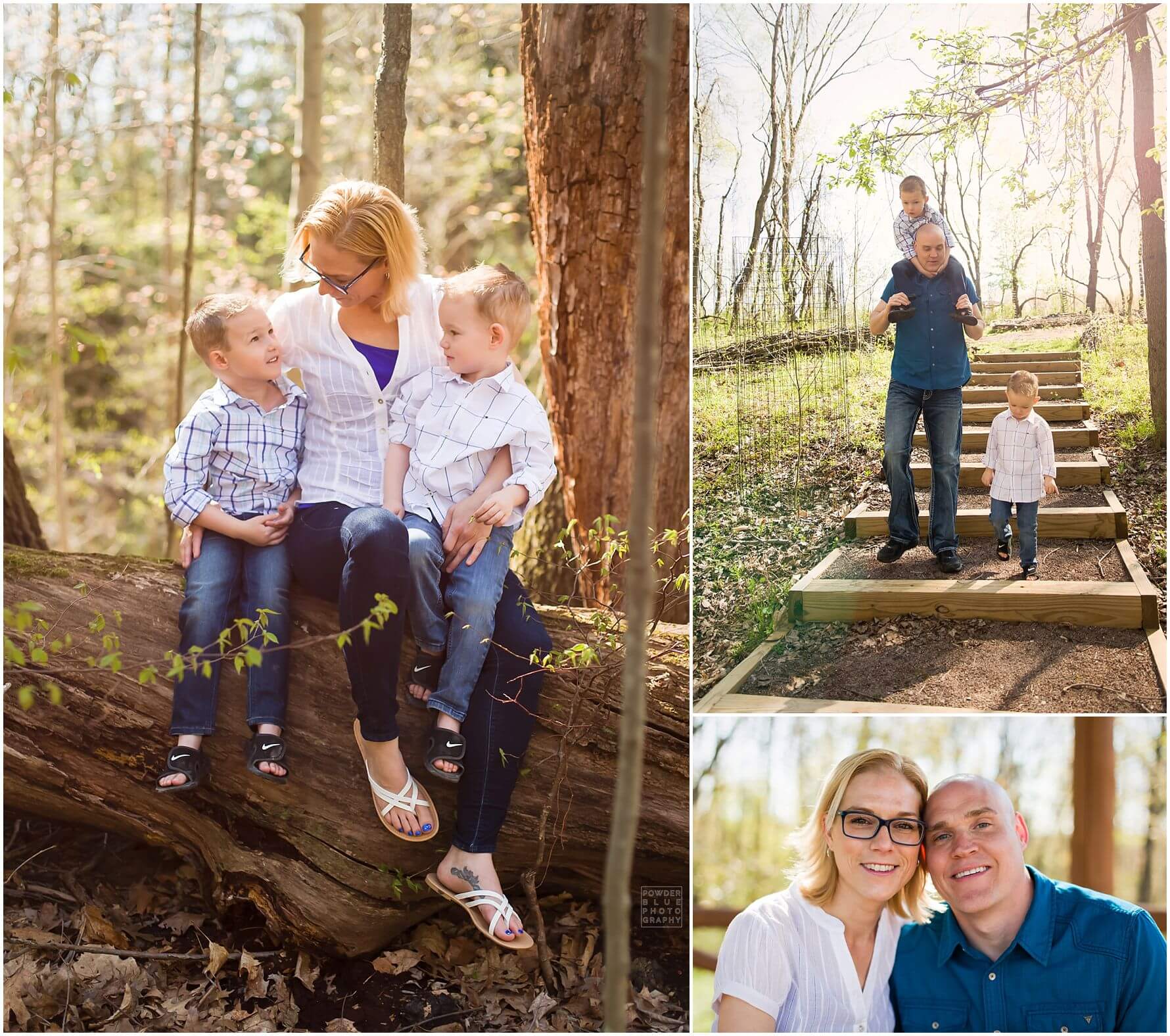 pittsburgh family photographer Pittsburgh Botanic Garden Portrait Session spring two boys 22q