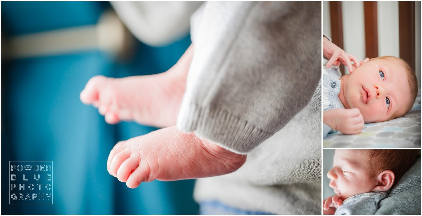 Pittsburgh newborn photographer. pittsburgh lifestyle newborn photography session in home. 