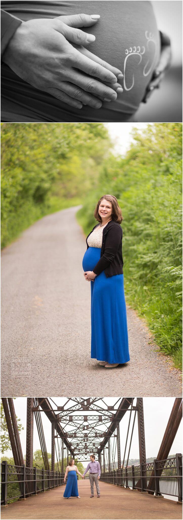 pittsburgh maternity photography session. fitness themed maternity photography portrait session overlooking pittsburgh skyline.