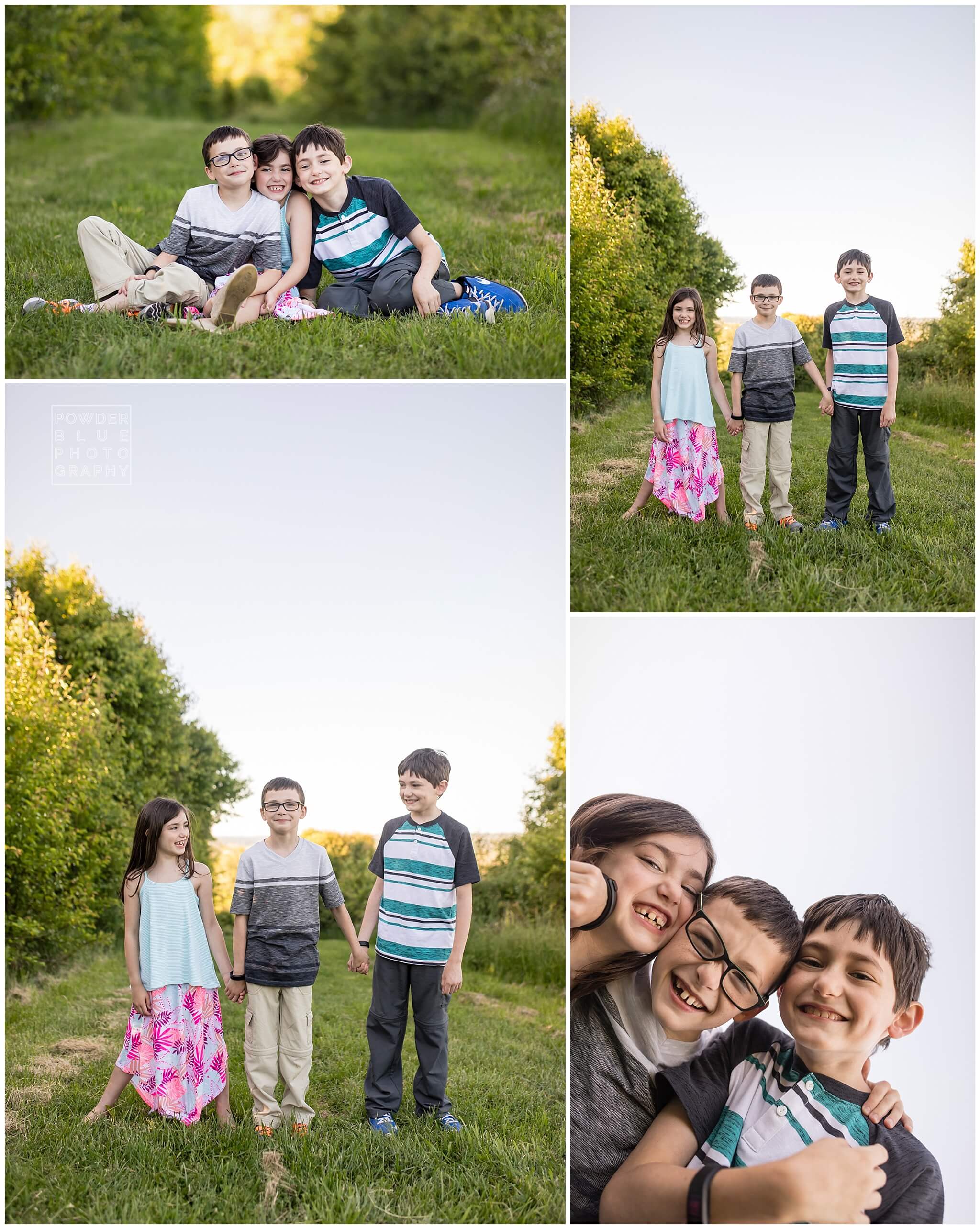 pittsburgh family portrait 70-200 canon lens at f4. child tween portrait at nature park .