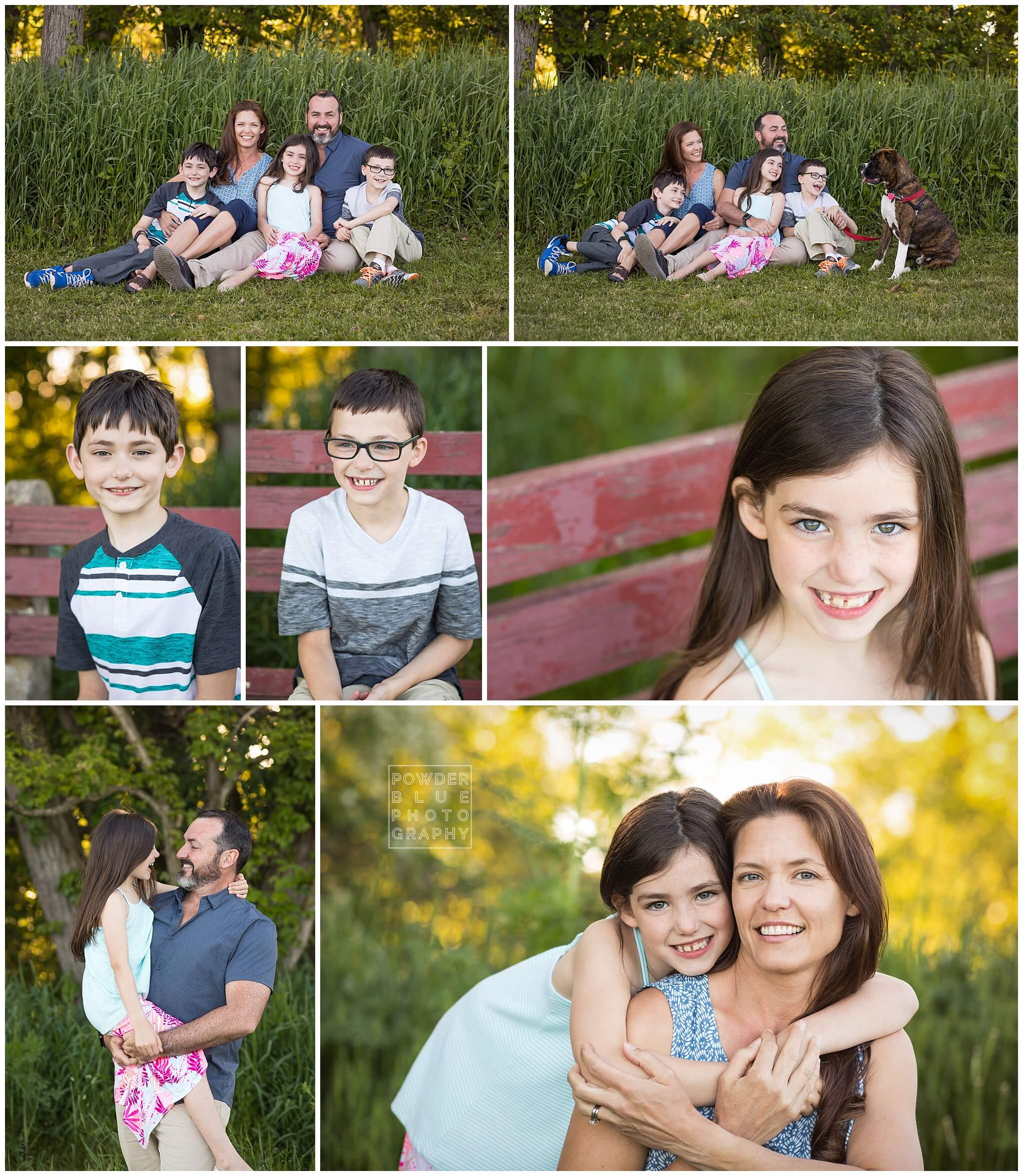 pittsburgh family portrait 70-200 canon lens at f4. child tween portrait at nature park .